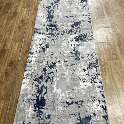 Синтетичена килимова доріжка MODA 8241A L.BLUE/IVORY  - Висока якість за найкращою ціною в Україні