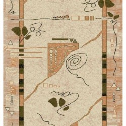 Синтетична килимова доріжка Selena / Lotos 572-100 beige  - Висока якість за найкращою ціною в Україні