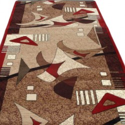 Синтетична килимова доріжка Silver  / Gold Rada 106-122 Euro red  - Висока якість за найкращою ціною в Україні