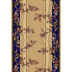 Синтетична килимова доріжка Selena / Lotos 580-180 blue  - Висока якість за найкращою ціною в Україні