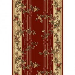 Синтетична килимова доріжка Selena / Lotos 580-210 red  - Висока якість за найкращою ціною в Україні