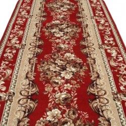 Синтетична килимова доріжка Silver  / Gold Rada 235-22 Buket red  - Висока якість за найкращою ціною в Україні