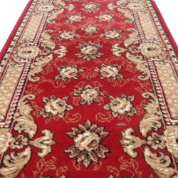 Синтетична килимова доріжка Silver  / Gold Rada 305-22 red  - Висока якість за найкращою ціною в Україні