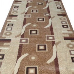 Синтетична килимова доріжка Silver  / Gold Rada 579-110 Kubik beige  - Висока якість за найкращою ціною в Україні