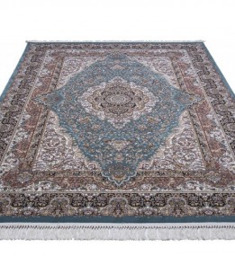 Перський килим Kashan 612-LBL blue