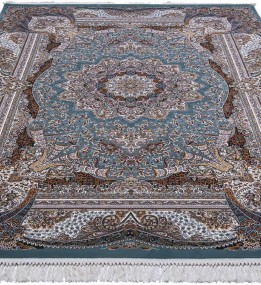 Персидский ковер Kashan 619-LBL blue