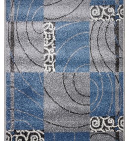 Синтетична килимова доріжка AQUA 02578B BLUE/L.GREY