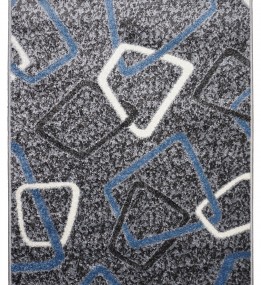 Синтетическая ковровая дорожка AQUA 02589A BLUE/L.GREY