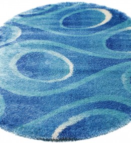 Високоворсний килим Butik 0088-05 mav-blu