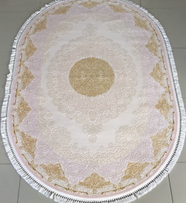 Акриловий килим Diora 3528A B.Ivory / B.Pink