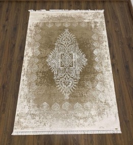 Акриловий килим OTANTIK E015B , BROWN CREAM