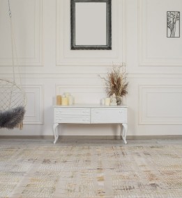 Акриловий килим VALS W5032 C.Beige-Yellow