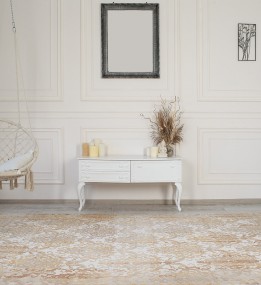 Акриловий килим VALS W6177 Beige-Bakir