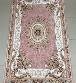 Акриловий килим Zarina 2657A pink-Cream