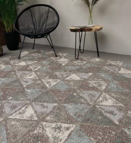 Синтетический ковер ALMINA 118595 8-grey/blue