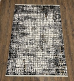 Бамбуковий килим COUTURE  0872B , GREY BLACK