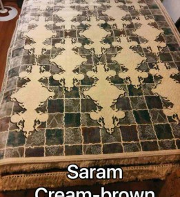 Иранский ковер Diba Carpet Saram cream-brown