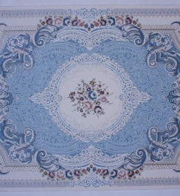 Высокоплотный ковер Belmond K184A L. BLUE-H.B CREAM