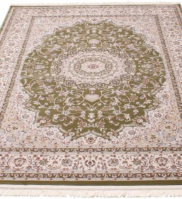 Високощільний килим Esfahan 4878A green-ivory