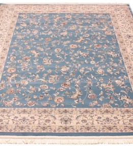 Високощільний килим Esfahan 4904A blue-ivory