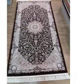 Високощільний килим Esfahan 7786B D.Brown-Ivory
