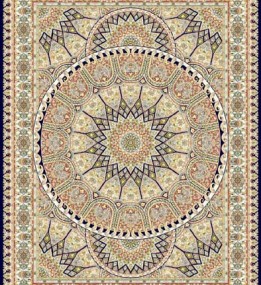 Иранский ковер Marshad Carpet 3008 Dark Blue