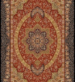 Іранський килим Marshad Carpet 3053 Dark Red Black