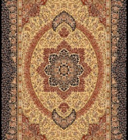 Иранский ковер Marshad Carpet 3053 Dark Yellow Black