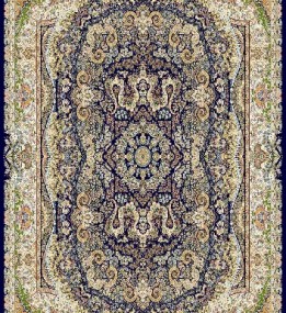 Иранский ковер Marshad Carpet 3060 Blue - высокое качество по лучшей цене в Украине.