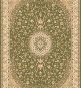 Високощільний килим Turkistan 7615A green-ivory
