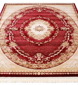 Високощільний килим Turkistan Y231B d.red-ivory