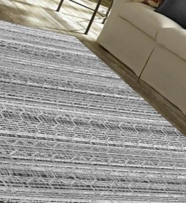Синтетичний килим Vista 132200-01 grey