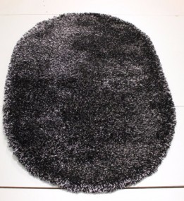 Високоворсний килим 3D Polyester 901 TURKUAZ-BLACK