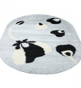 Високоворсний килим 5B S097B grey - высокое качество по лучшей цене в Украине.