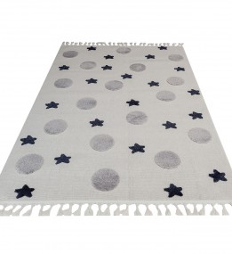 Дитячий килим BILBAO KIDS GD75A white/grey 