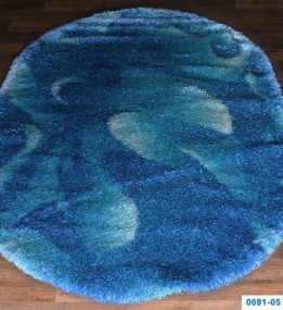 Високоворсний килим Butik 0081-05 mav-blu