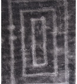 Високоворсний килим Defier Hand Carved 8912 , GREY