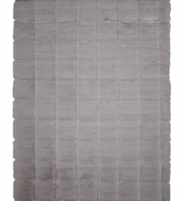 Високоворсний килим ESTERA  cotton block atislip l.grey