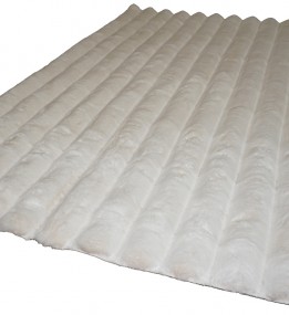 Високоворсний килим ESTERA cotton TERRACE ANTISLIP white