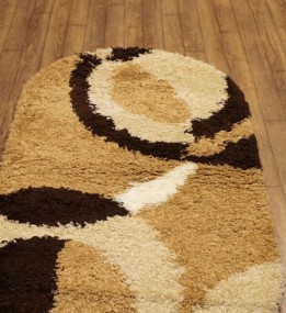 Високоворсний килим Gold Shaggy 0425 BEJ-HARDAL