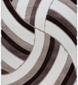 Високоворсный килим Linea 05501A White