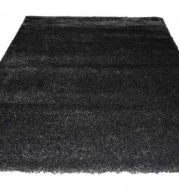 Високоворсний килим Lotus PC00A p.black-f.fume 