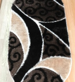 Високоворсний килим Polyester Shaggy 1883A CREAM