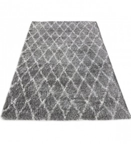Високоворсний килим Quattro 3507A L.Grey/Bone