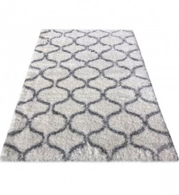 Високоворсний килим Quattro 3510A Bone/L.Grey