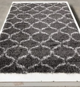 Високоворсний килим Quattro 3510A D.Grey/L.Grey