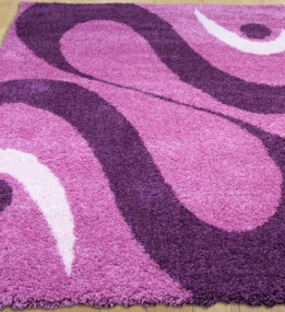 Високоворсний килим Shaggy 0731 pink