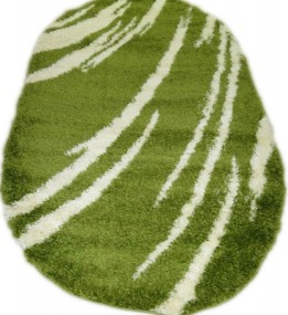 Високоворсний килим Shaggy Lux 6386A yesil-kemik