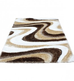 Високоворсний килим Therapy 2194A p.white-p.beige