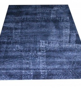 Високоворсний килим Wellness 4817 ink blue